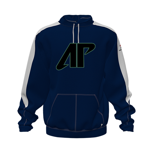 [CUS-DFW-HOOD-FLC-LSL-NVY-YXS-LOGO1] Hoodie (Youth XS, Navy, Logo 1)