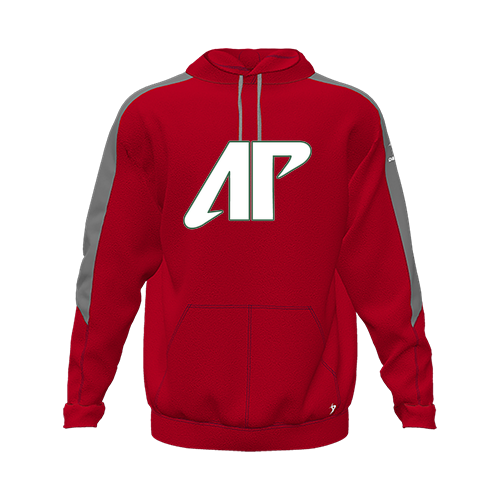 [CUS-DFW-HOOD-FLC-LSL-RED-YXS-LOGO2] Hoodie (Youth XS, Red, Logo 2)