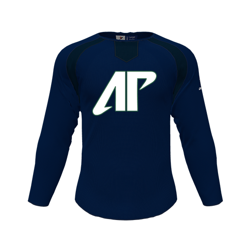 [CUS-DFW-PULL-FLC-CNK-LSL-NVY-YS-LOGO2] Pullover (Youth S, Navy, Logo 2)