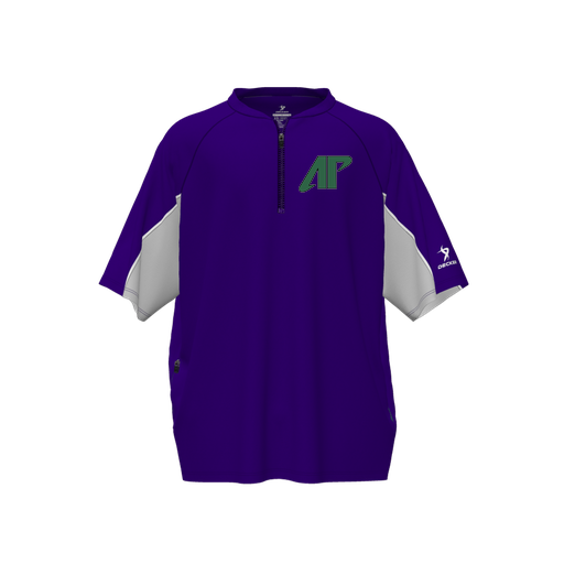 [CUS-DFW-WIND-PER-SSL-PUR-YS-LOGO3] Wind Jacket (Youth S, Purple, Logo 3)