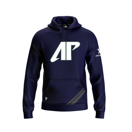 [FOLHSMNV-YXS-LOGO2] Decker Summit Hoodie (Youth XS, Navy, Logo 2)