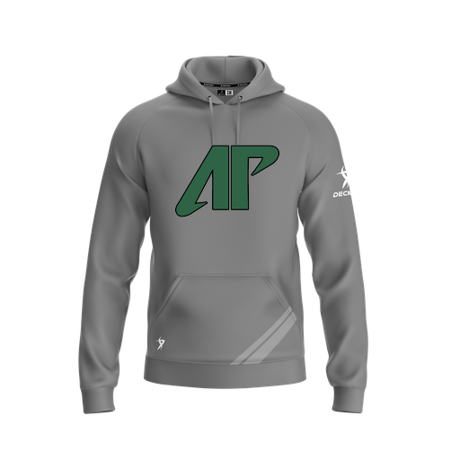 [FOLHSMGY-YXS-LOGO3] Decker Summit Hoodie (Youth XS, Gray, Logo 3)