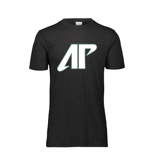 [FTSCUBBK-AS-LOGO2] Decker Men's Tri-Blend T-Shirt - Short Sleeve (Adult S, Black, Logo 2)