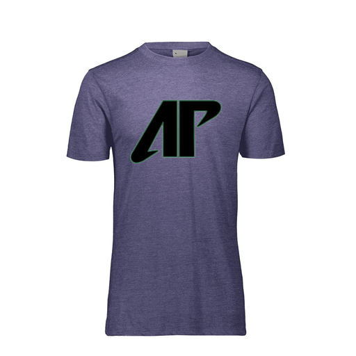 [FTSCUBRY-AS-LOGO1] Decker Men's Tri-Blend T-Shirt - Short Sleeve (Adult S, Royal, Logo 1)