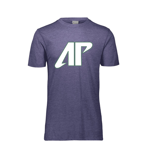 [FTSCUBRY-AS-LOGO2] Decker Men's Tri-Blend T-Shirt - Short Sleeve (Adult S, Royal, Logo 2)