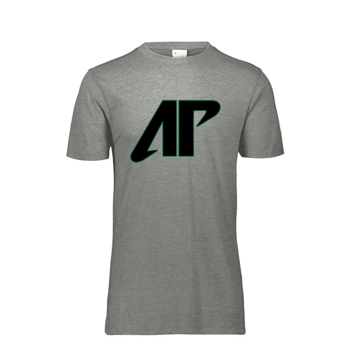 [FTSCUBGY-YS-LOGO1] Decker Youth Tri-Blend T-Shirt - Short Sleeve (Youth S, Gray, Logo 1)