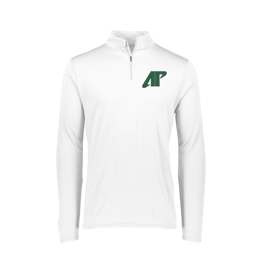 [FTLQFLWH-FAXS-LOGO3] Decker Women's Flex-Lite 1/4 Zip Shirt (Female Adult XS, White, Logo 3)