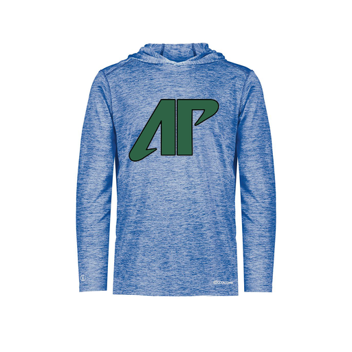 [FOLHCGRY-AS-LOGO3] Decker Men's Charge Hoodie (Adult S, Royal, Logo 3)