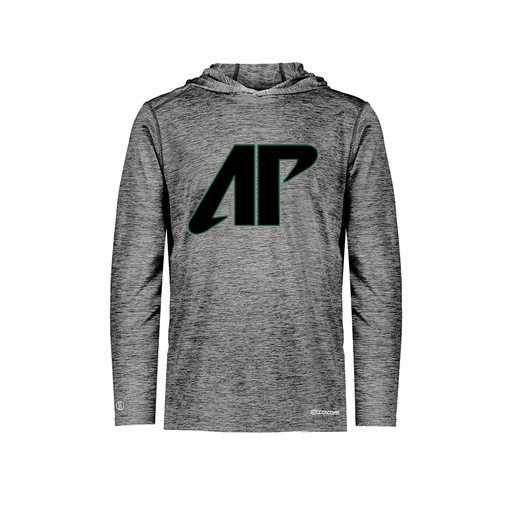 [FOLHCGBK-YS-LOGO1] Decker Youth Charge Hoodie (Youth S, Black, Logo 1)